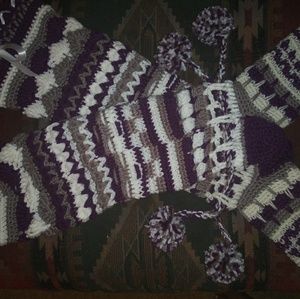 Handmade knee high socks